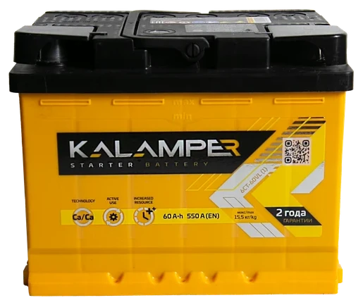 KALAMPER 6СТ-60 рос. клемма